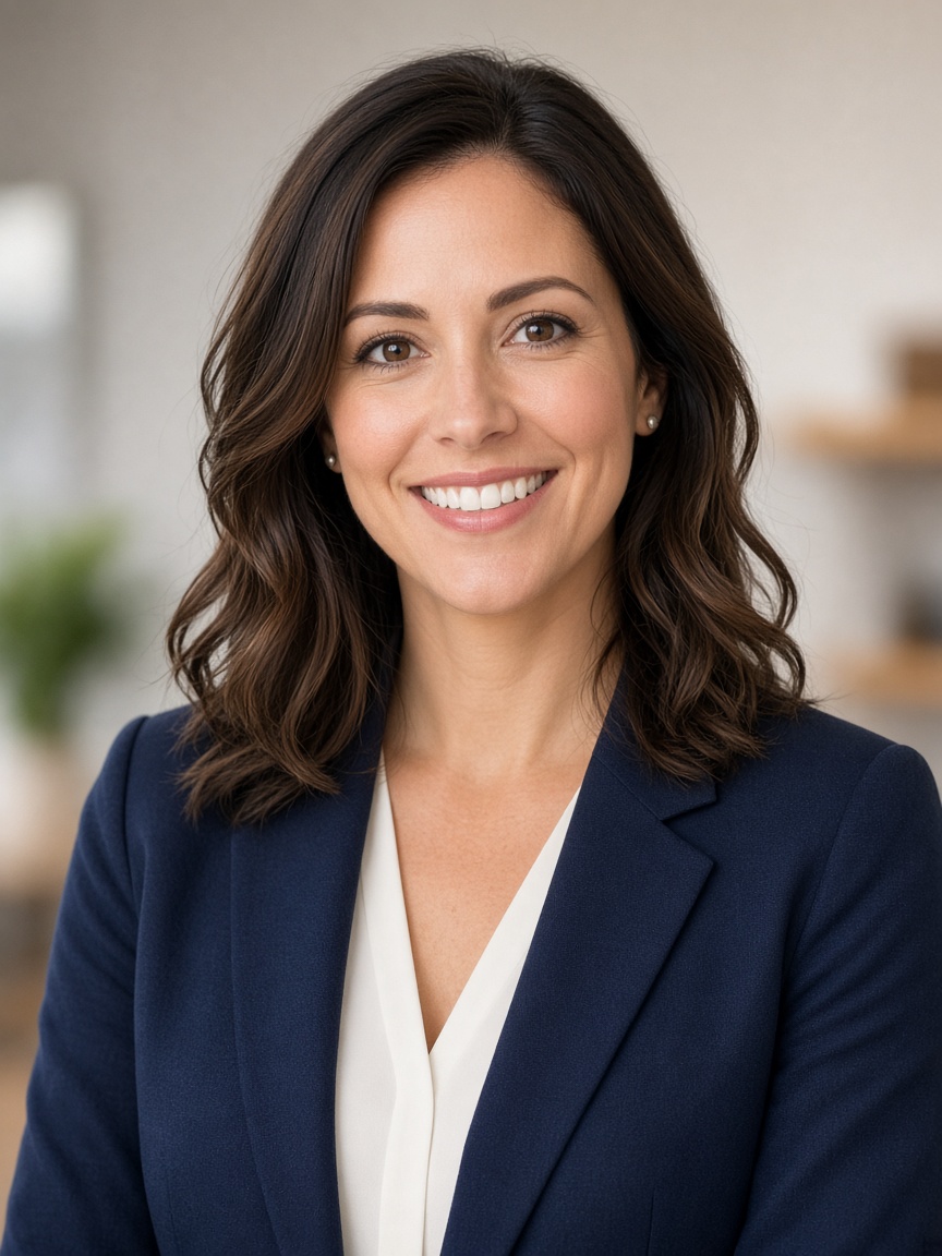 Portrait of Helena Voss, Chief Advisory Officer